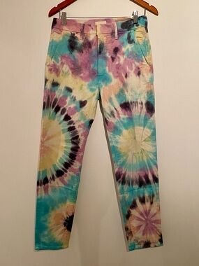 Tie-Dye Denim Jeans